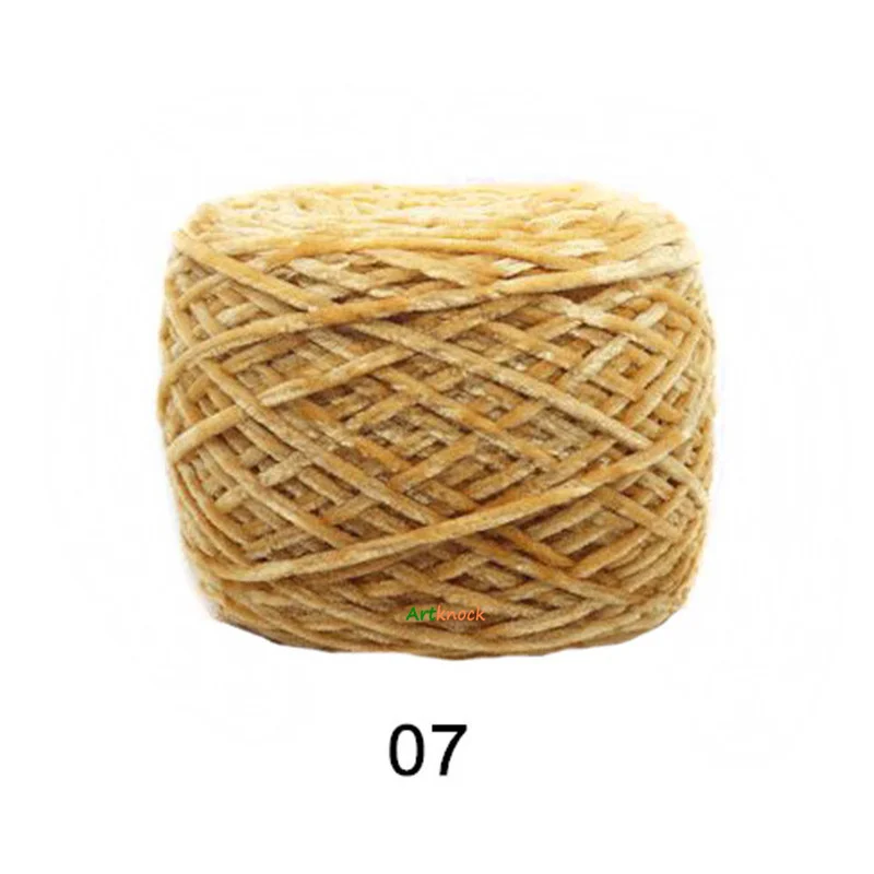 07 1pc 1 шт = 250 грамм большой wol пряжа для вязания lana tricot Глянцевая линия мода шоу вязание крючком Пряжа вискоза окрашенная - Цвет: 07 1pc