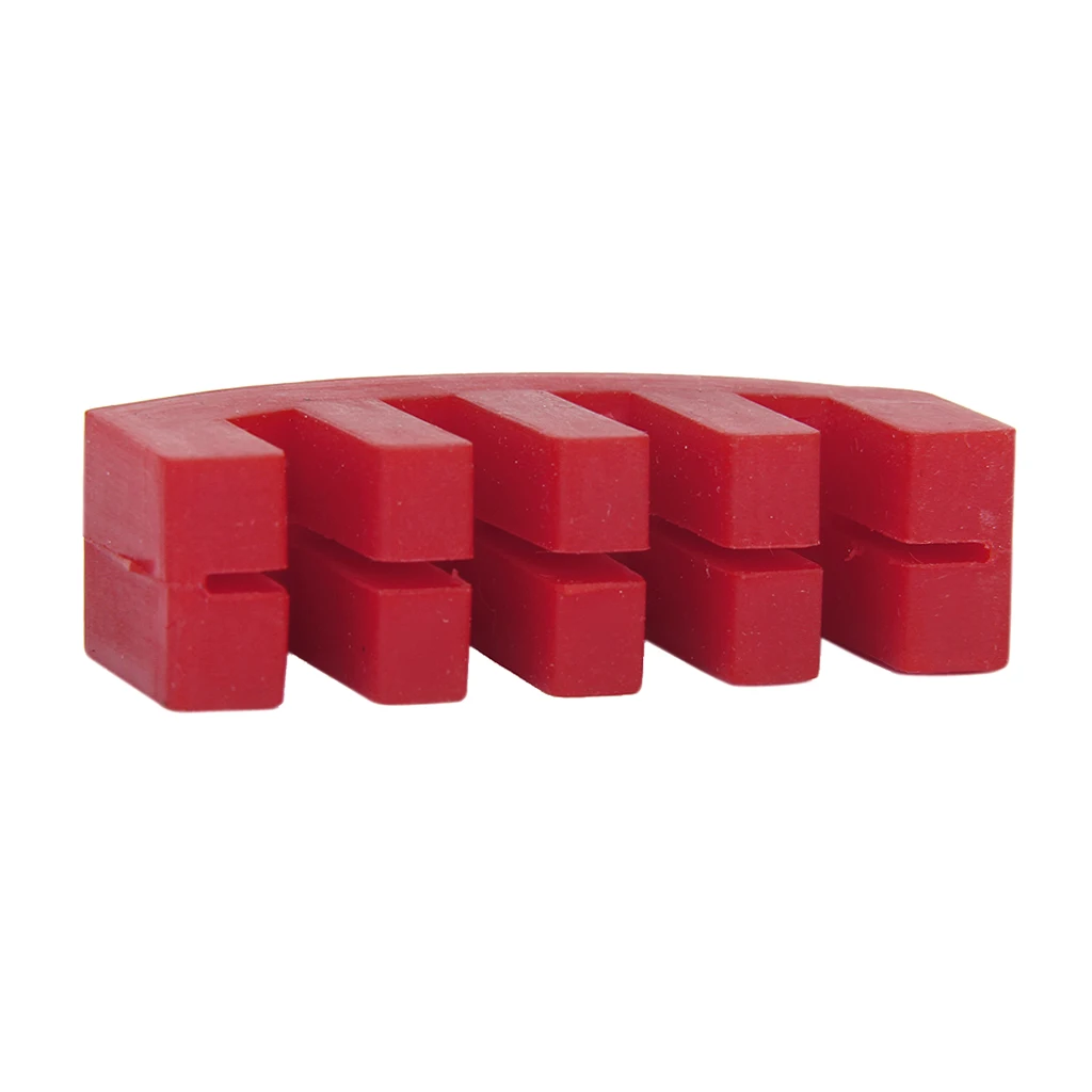 

Red Heavy Rubber Practice Mute For 4/4 4 String Violin Viola Great Accessories
