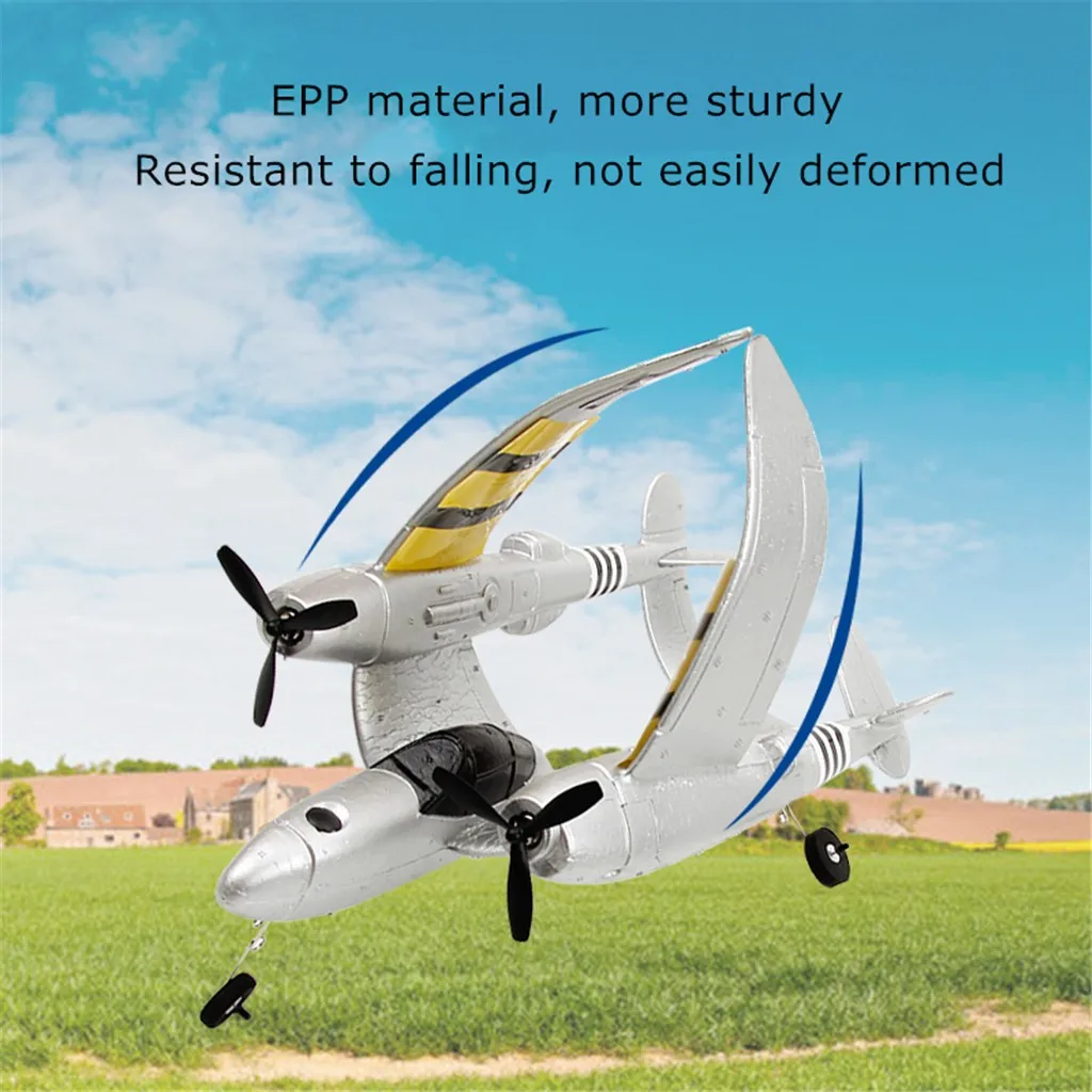 FX-816 P38 2,4 GHz размах крыльев RC истребитель моделирование самолета Модель самолета игрушка