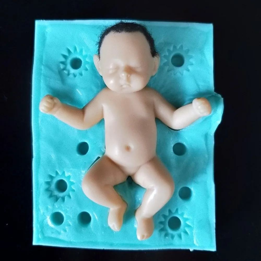 F1324 PRZY Силикагель 3D Детские Силиконовые формы помадка мыло формы глины смолы гипса шоколадные свечи конфеты плесень