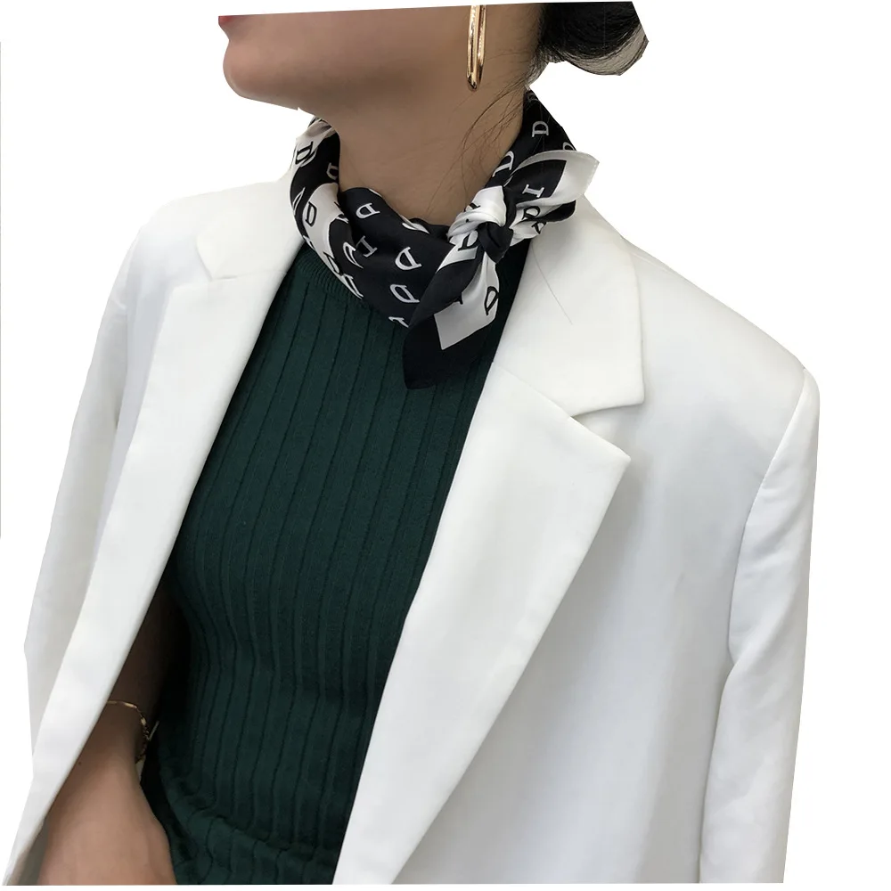 

Fashion 100% Real Silk Scarf New 2021 Luxury Scarves Women Female Long Shawl High Quality Hijab Pashmina Foulard Poncho Bandana