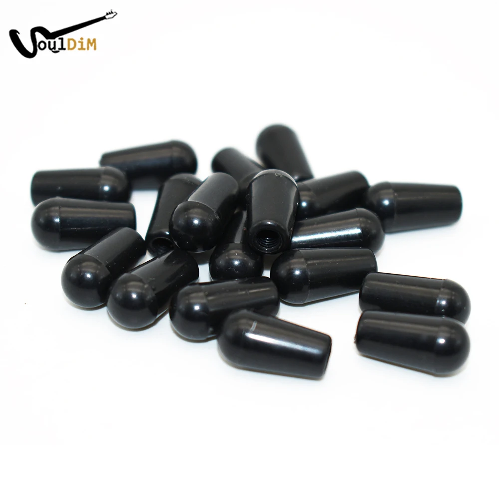 

150pcs ABS 3.5mm/4mm Electric Guitar Toggle Switch Tip Knob Cap Buttons for LP Electric Guitarra Parts Accessories