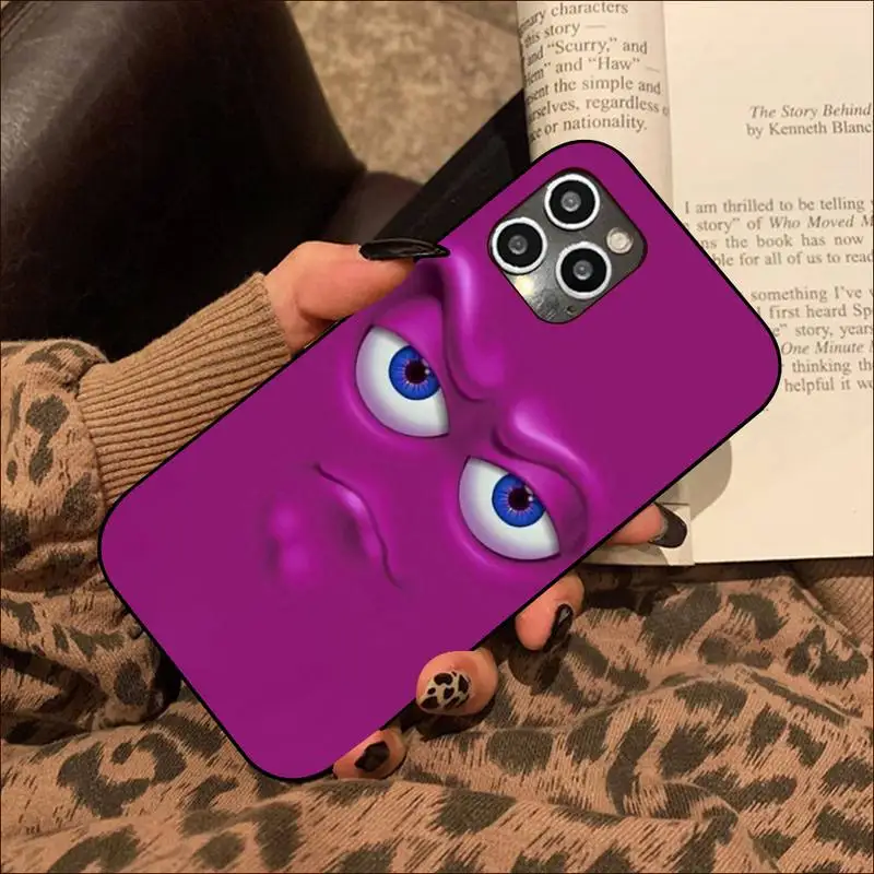 

3D funny face Phone Case for iPhone 8 7 6S Plus X 5S SE 2020 XR 11 12 mini pro XS MAX