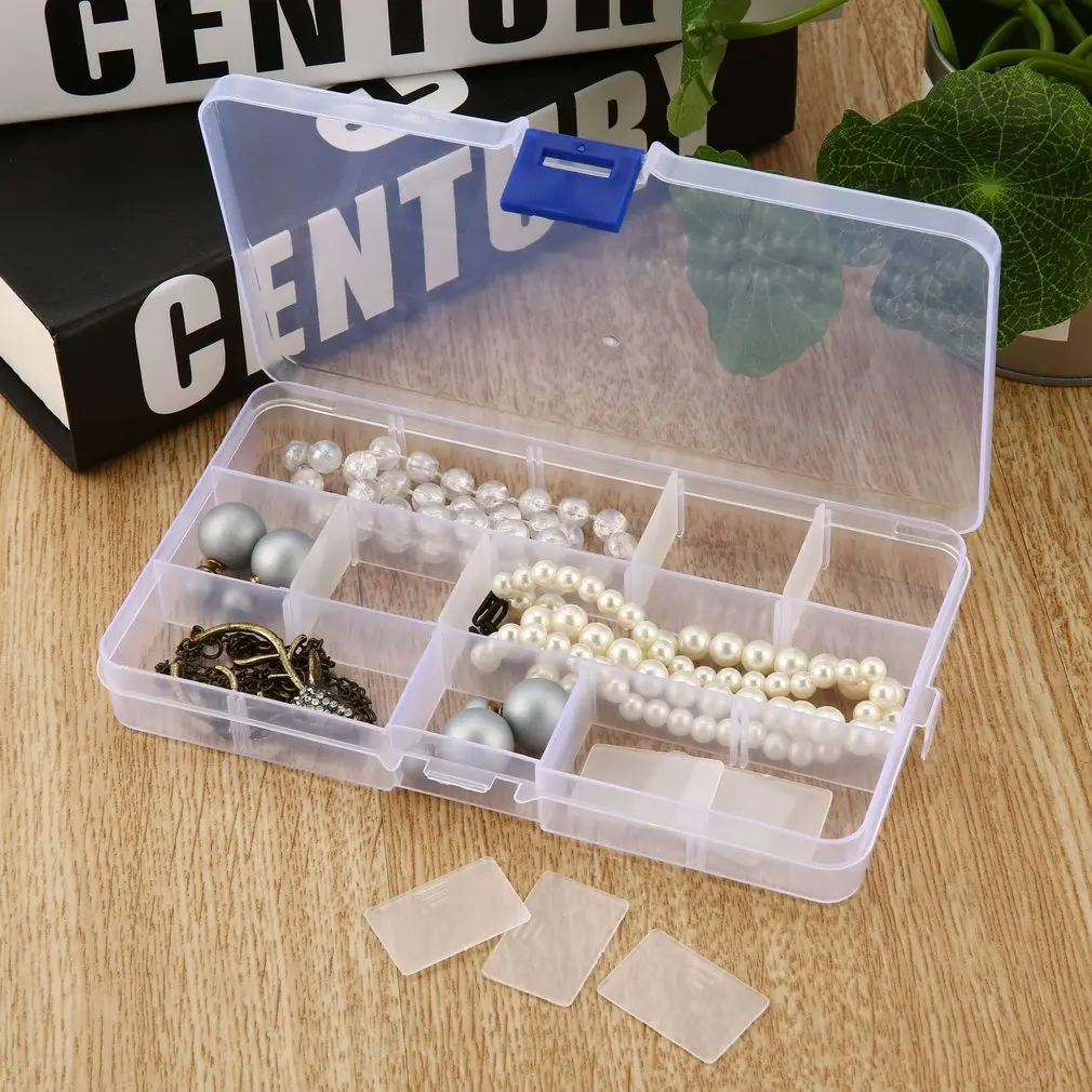 15 слотов ящик для хранения ювелирных инструментов чехол рукоделия Органайзер