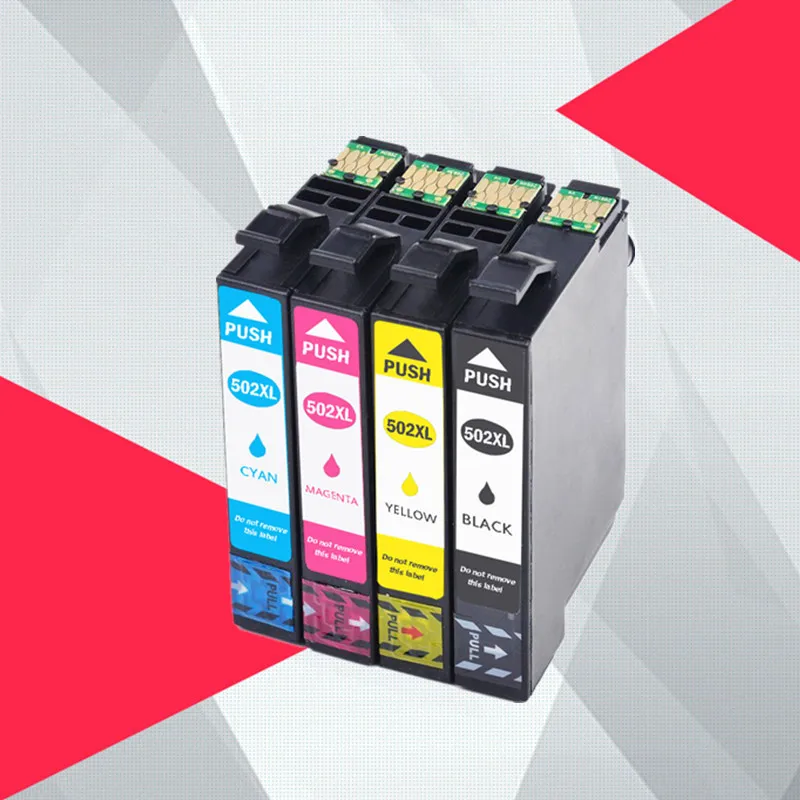 T502XL Замена T502 для Epson 502XL чернильный картридж Expression Home XP 5100 5105 2860DWF 2865D|Чернильные