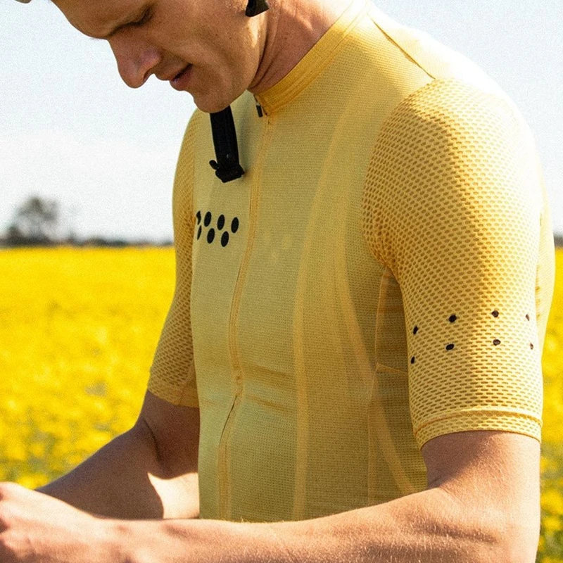 Командная Новинка дышащая сетчатая футболка для езды на велосипеде с короткими
