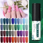 Матовое верхнее покрытие с четырьмя лилилиями, дизайнерский Гель-лак, размачиваемый, бриллиантовый лак 60 цветов, магнитный лак, гель для маникюра