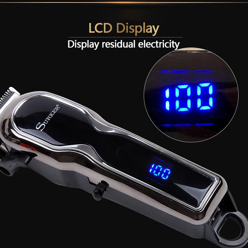 Электрическая машинка для стрижки волос профессиональный Аккумуляторный Мини