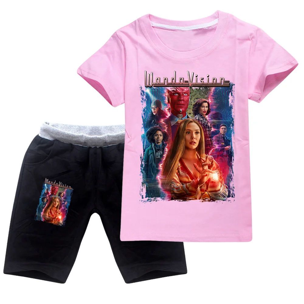 

Kids Unspeakable Clothes Sets Boys Girls Short Sleeve Tshirt+Pants Cartoon Children Clothing Summer Casual Sports T-shirt Shorts