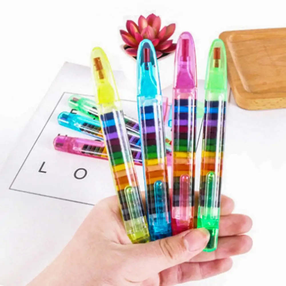 

4Pcs/Set Multi-color Graffiti Crayon Painting Drawing Pens Student Stationery Painting Drawing Pens Student Stationery Painting