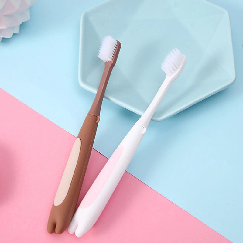 

Baby Cute Soft-bristled Silicone Toothbrush For Children Teeth Cartoon Training Toothbrushes Baby Dental Care Tooth Brush