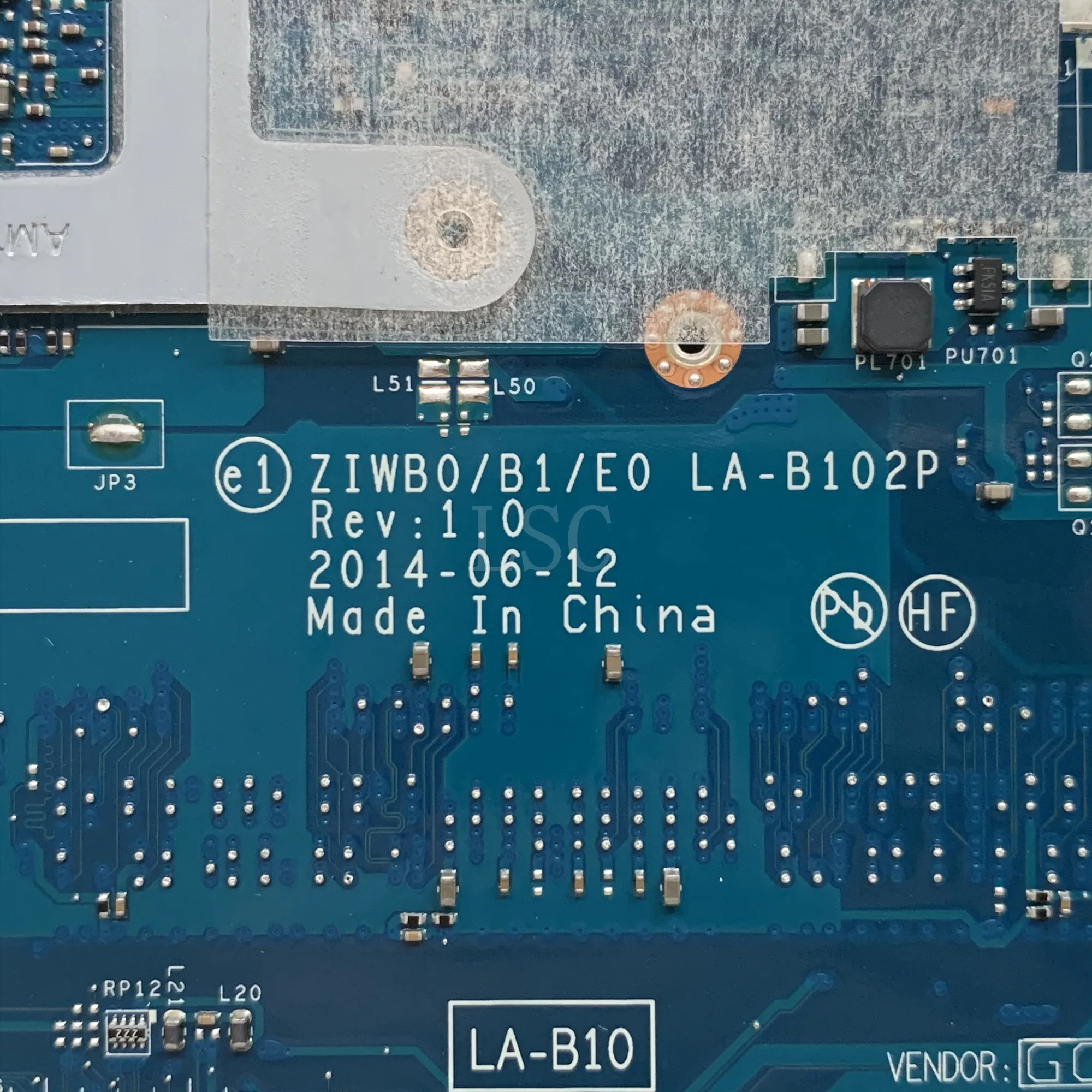 Новинка материнская плата для ноутбука Lenovo модель FRU 5B20G90133 B40-30 с процессором N2830