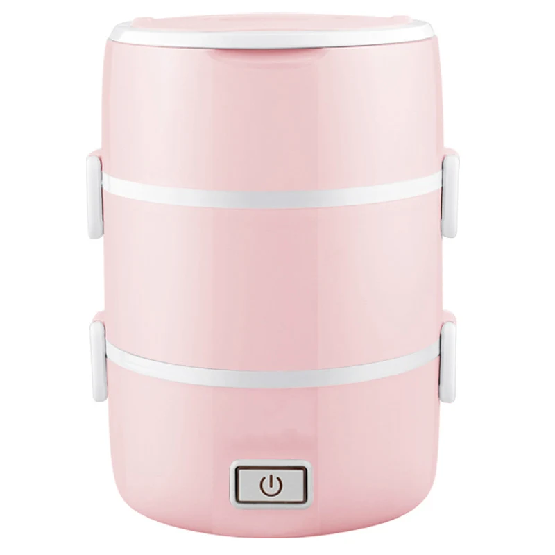 

Mini Rice Cooker Two/Three Layers Multifunctional Insulation Plug-in Electric Heating Cooking Lunch Box