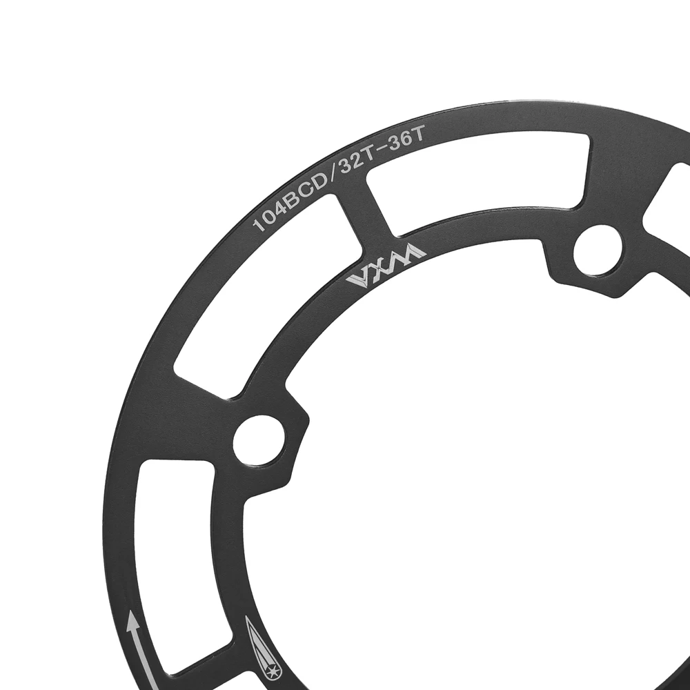 VXM MTB велосипедный велосипед 104BCD 32T 34T 36T 38T 40T4 2T алюминиевая защитная пластина с