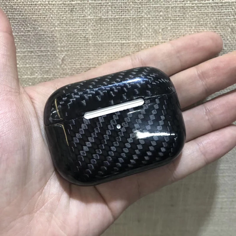 Чехол для Apple AirPods Pro роскошный тонкий жесткий защитный чехол из настоящего