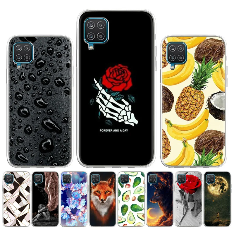 

Soft TPU Case For Samsung Galaxy A12 Cases Silicon Funda Samsung A71 A51 A21s A31 A41 A32 A52 A72 A42 A 51 12 71 32 Cover Bumper