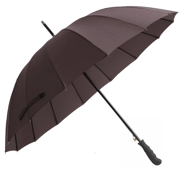 

Double Automatic Umbrella Parasol Male Business Solid Color Long Handle Umbrella Windproof Outdoor Parapluie Rain Gear EH50RG