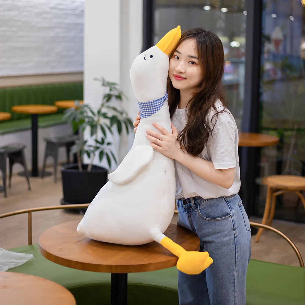 

Lifelike Duck Doll Yellow Duck Plush Toy Artificial Animal Plush Toy Gift 60/80/100cm Collection Toy Simulation Mole Doll