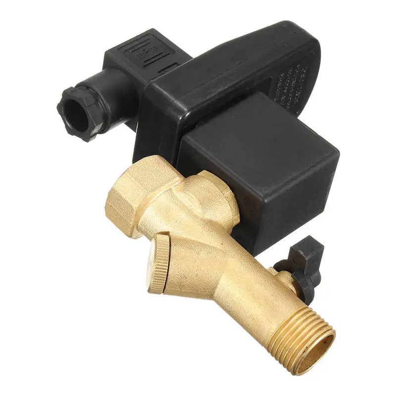 

AC 220V 1/2inch Electronic Timed 2way Air Compressor Gas Tank Automatic Drain Valve