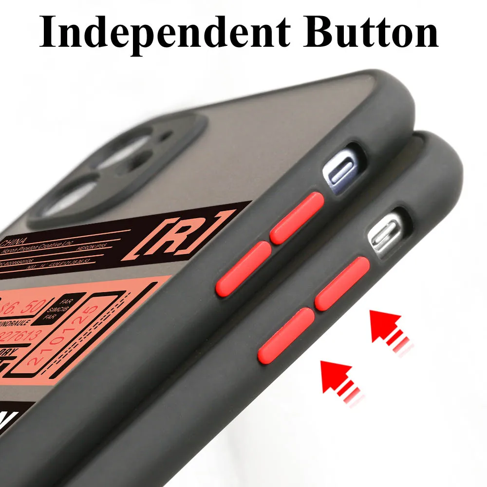 Honor 50 Case For Huawei P30 Lite P40 Pro P50 Case Shockproof Label Funda Honor 50 60 70 30 20S 30S 8X 9A 9X 10X Lite Back Cover