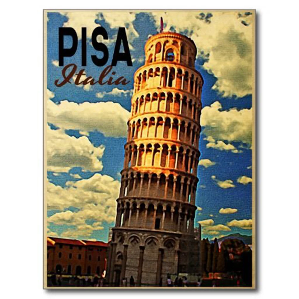 Алмазная живопись 5d &quotсделай сам&quot винтажный мир пейзаж путешествия город