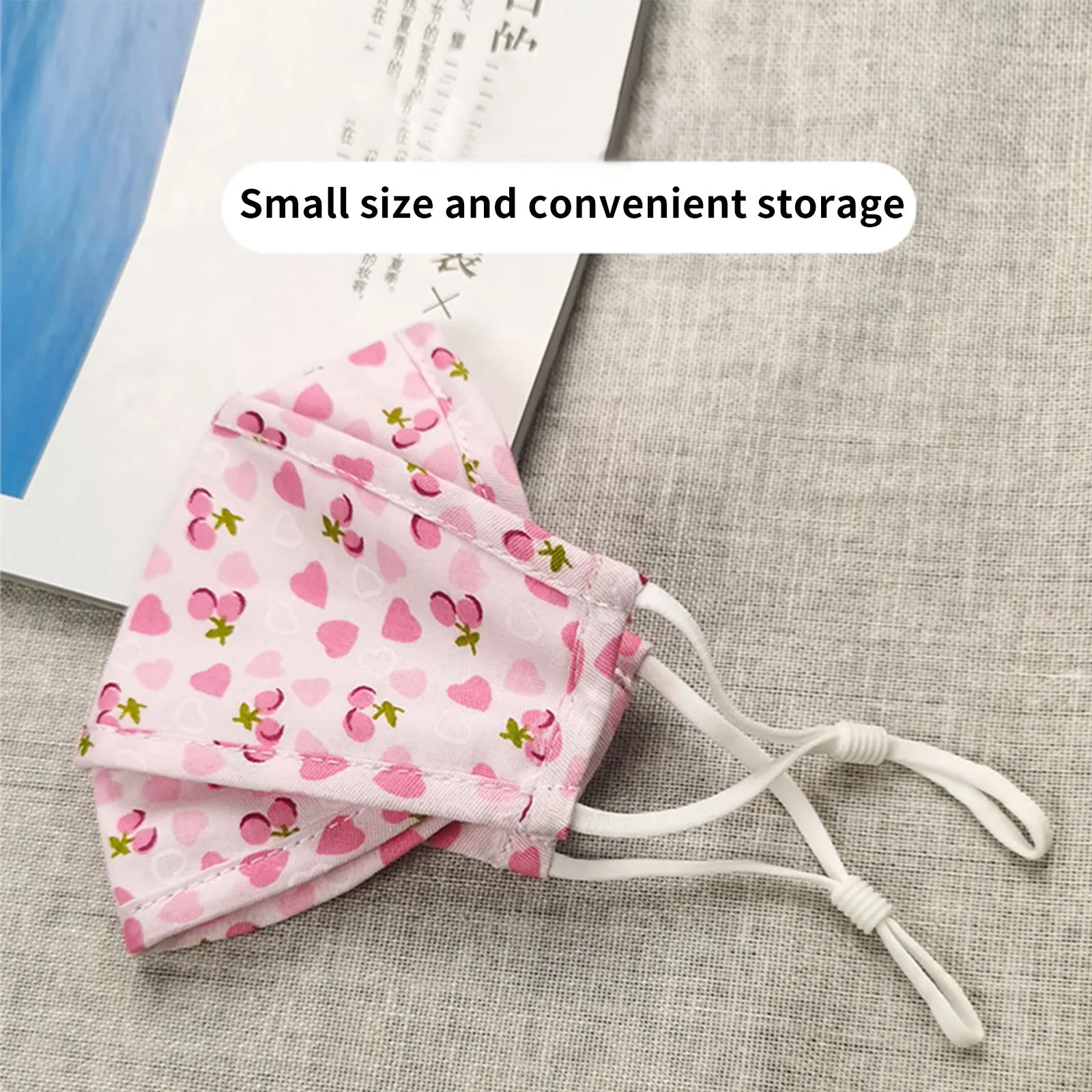 Детская маска для лица с мультяшным принтом маски защиты детская ухода за лицом