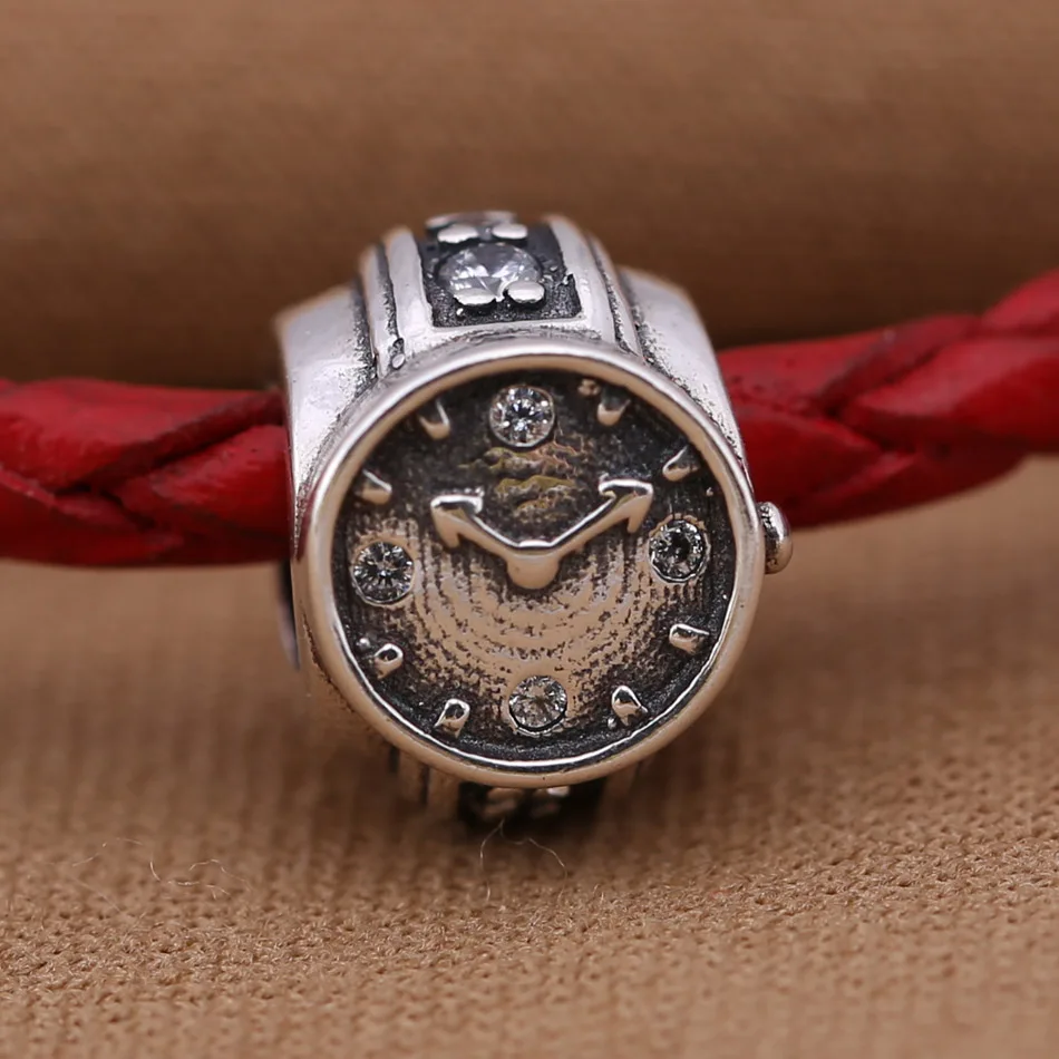 Аутентичные часы с бусинами S925 подходят для женщин браслет ювелирные изделия