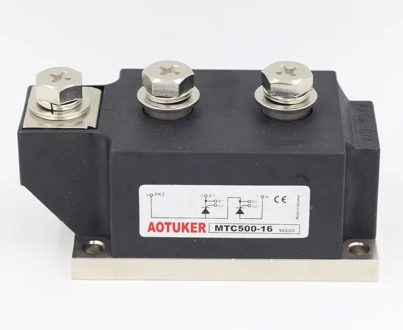 

Модуль тиристора AOTUKER MTC500-16, модуль SCR MTC500A 1600 в