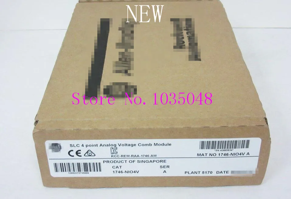 

1PC 1746-NIO4V A 1746-NIO4V New and Original Priority use of DHL delivery #01