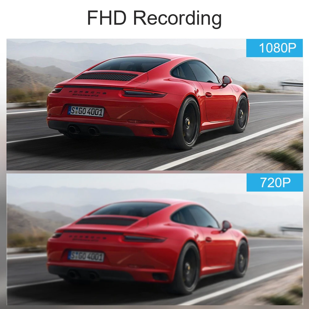 Car DVR 5 Inch Rearview Mirror Dual USB Charger Touch Screen For Auto Recorder 1080P FHD Night Vision Dash Cam G-Sensor | Автомобили и