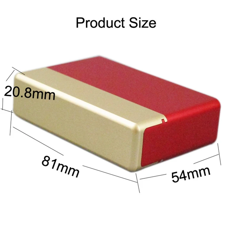 

High-end Electronic Cigarette Case 18 Sticks Aluminum Cigarette Storage Box For Iqos 3.0