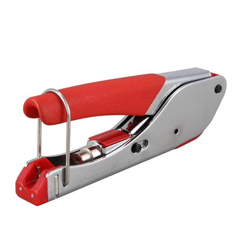 

TOP Coax Crimper Coaxial Compression Stripping Tool with 10Pcs F Compression Connector(Rg6 Rg59) and 10Pcs Gold Plated F