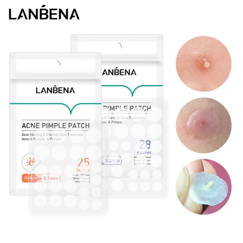 

LANBENA Acne Pimple Patch Invisible Acne Stickers Treatment Acne Blemish Master Pimple Remover Skin Care