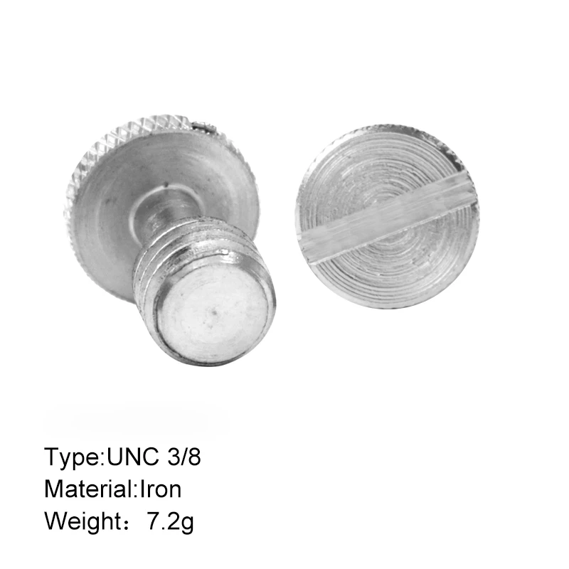 3/8 длинный винт для камеры с плоской головкой адаптер прорезями штатива монопод