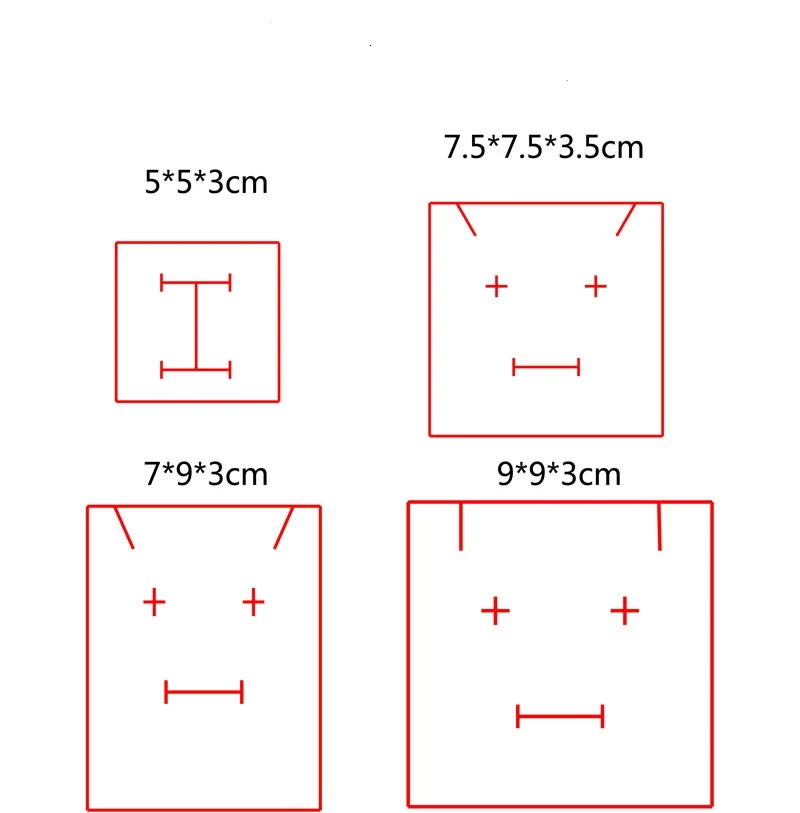 

10 Pieces Pink Kraft Paper Jewelry Packaging Box Cute Earrings Ring Pendant Necklace Bracelet Jewelry Case Gift Boxes For Women