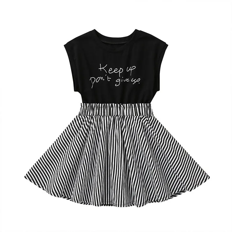 

Summer Children's Clothes Princess Dress Fashion Kids Dresses For Girls Cotton Sleeveless Kids Grils Dresses 1-6 Years