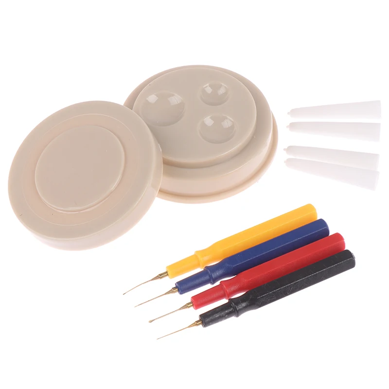 4 шт. масленка игла с масло чашки ремонт часов набор синхронизированных