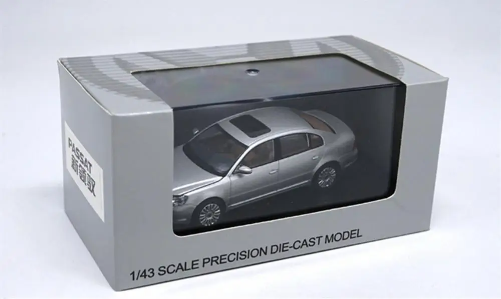 1/43 VW Volkswagen PASSAT V6 B5.5 Серебряный литый автомобиль модель игрушки коллекция |