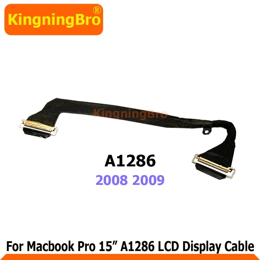Оригинальный ЖК-кабель для ЖК-экрана Macbook Pro 15 дюймов A1286 2008 2009 лет | Компьютеры и