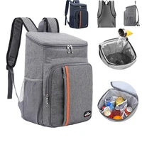 new large 18l lunch backpack thermal picnic cool and warm insulated bag outdoor storage shoulder bag travel outdoor thermobag