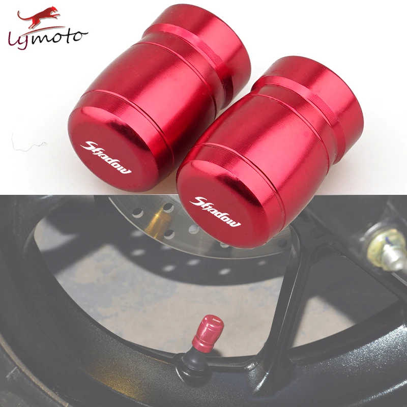 

For Honda Shadow VT250 VT400 VT750 VT1100 Spade VT250 C/FE Motorcycle Accessorie Wheel Tire Valve Stem Caps CNC Airtight Covers