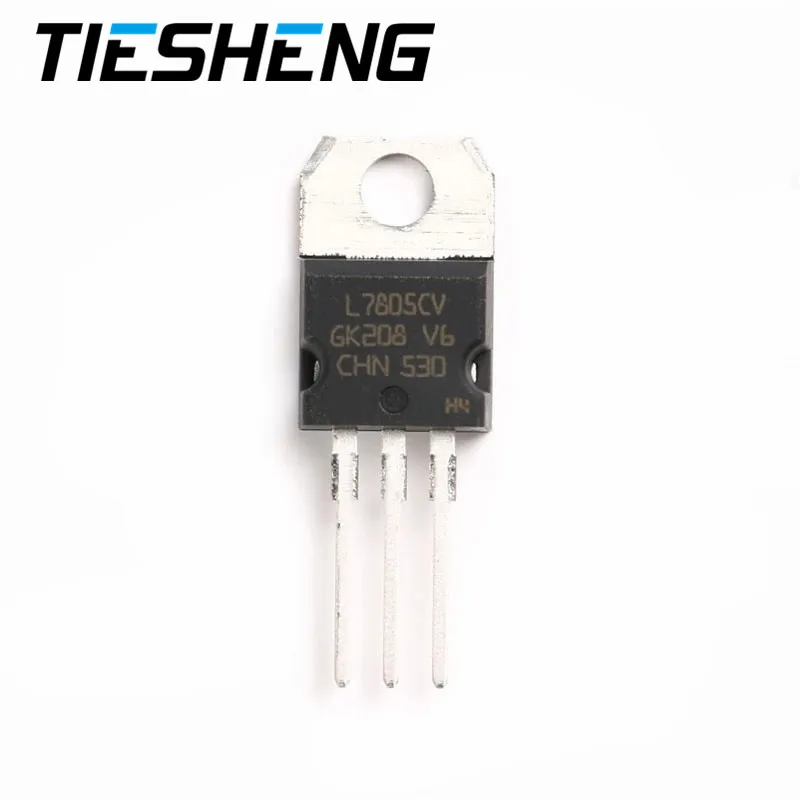 

100pcs/lot New L7805CV voltage regulator TO-220 L7805 7805 5V POSITIVE VOLTAGE REGULATORS