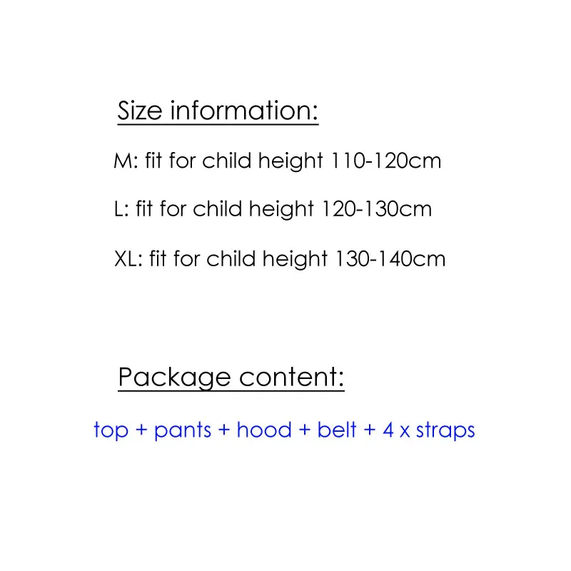 Детский костюм Скелетон ниндзя для мальчиков на Хэллоуин карнавальный Пурим