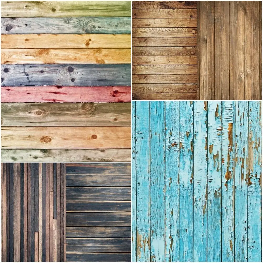 

Old Wooden Board Photophone Vintage Grunge Planks Photography Backdrops Photo Backgrounds Photozone for Food Portrait