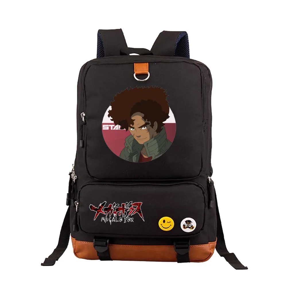 

anime Megalo Box Backpack men women Shoulder Bag Unisex Computer Bag Travel bag teenagers Laptop Student Book Bag