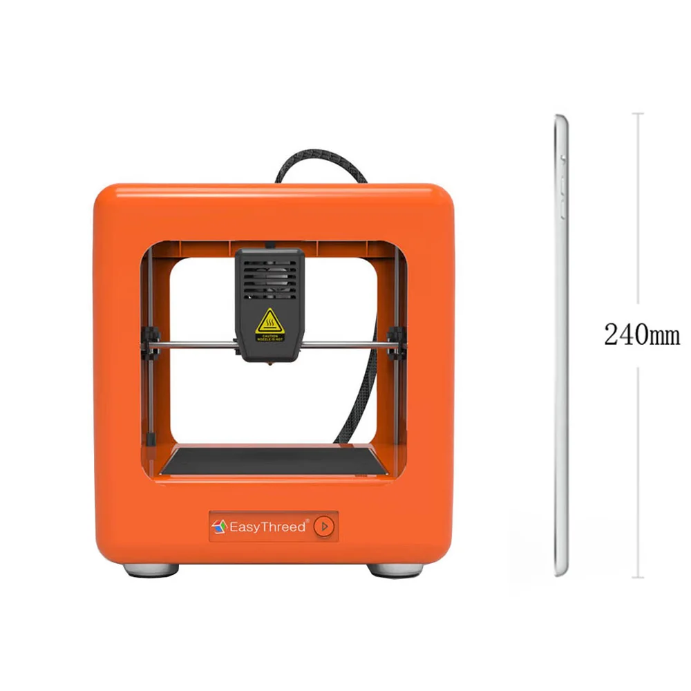 EasyThreed Nano 3d принтер портативный мини обучающий DIY комплект принтер Impressora 3D для детей 3d принтер Рождественский подарок