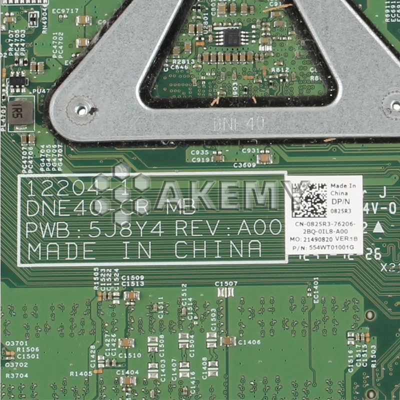 

12204-1 For DELL INSPIRON 2421 3421 5421 laptop motherboard CN-07GDDC 12204-1 com Dual-core CPU orginal Teste motherboard