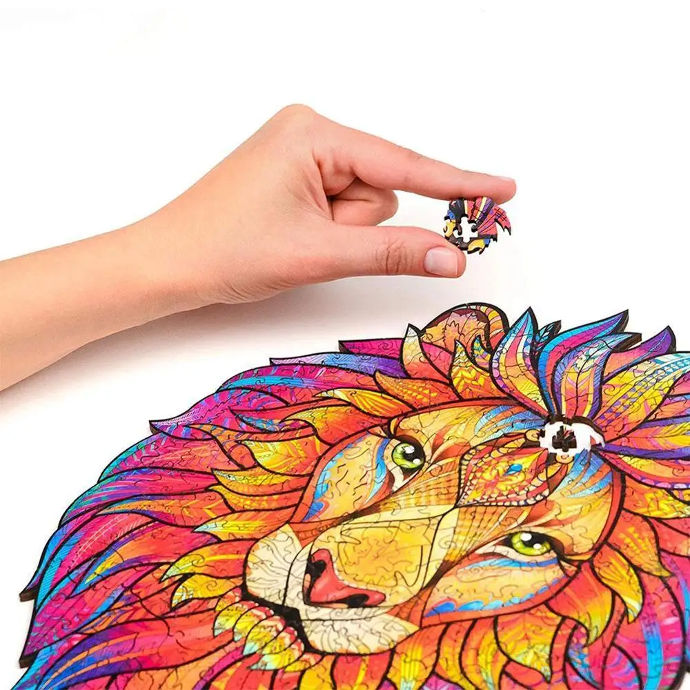 

Wooden Puzzles Are The Best Gift For Adults And Children To Make Animal-Shaped Wooden Puzzles Wooden Puzzle Educational Toys