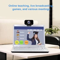 hd 1080p webcam usb smart meeting broadcast live video for conferencing office home puo88