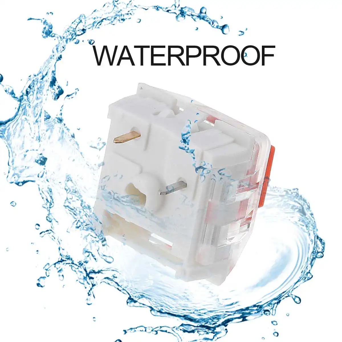 

70PCS Kailh BOX Heavy Burnt Orange Switch 70g Tactile Keyboard IP56 Waterproof Switches for Mechanical Gaming Keyboard